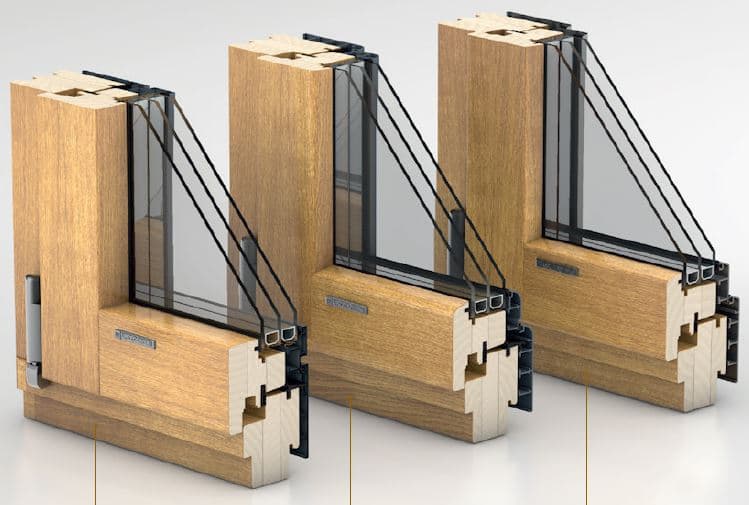 Meranti wooden windows